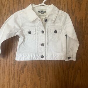OshKosh B'gosh White Kids Jacket